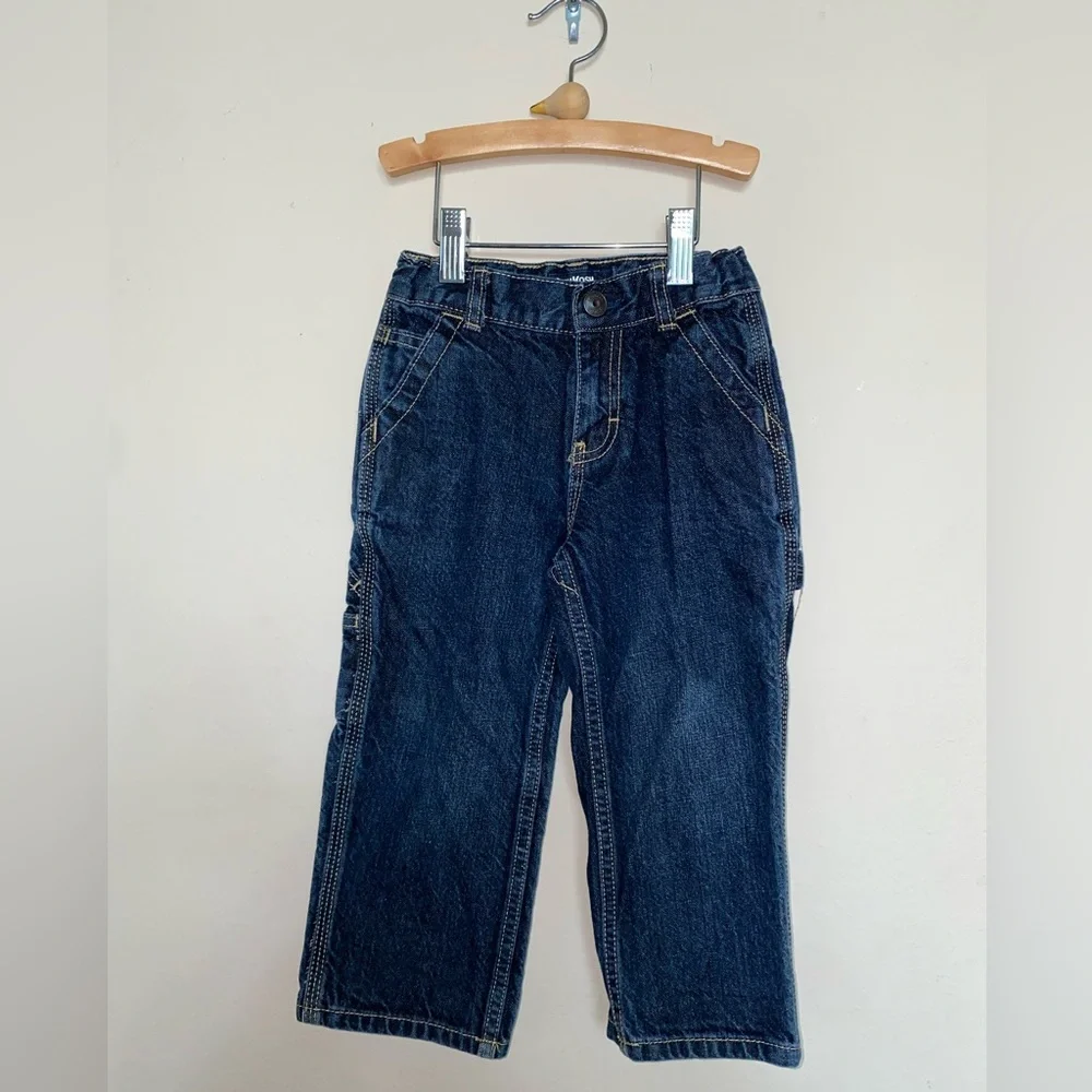 Oshkosh boys blue 3T bambin Carpenter Jeans